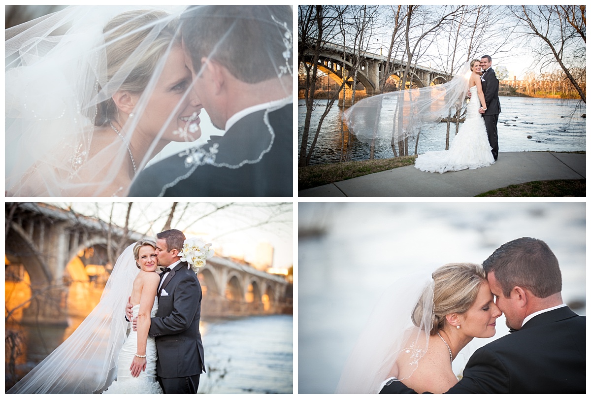 riverwalk wedding couple columbia sc