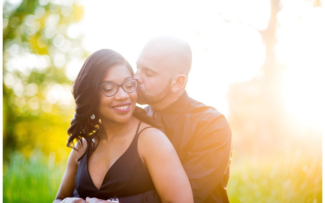 Tatiana & Indrit Engagement Session in the Columbia Vista