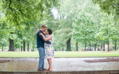 Lydia & Anthony USC Horseshoe Engagement Session