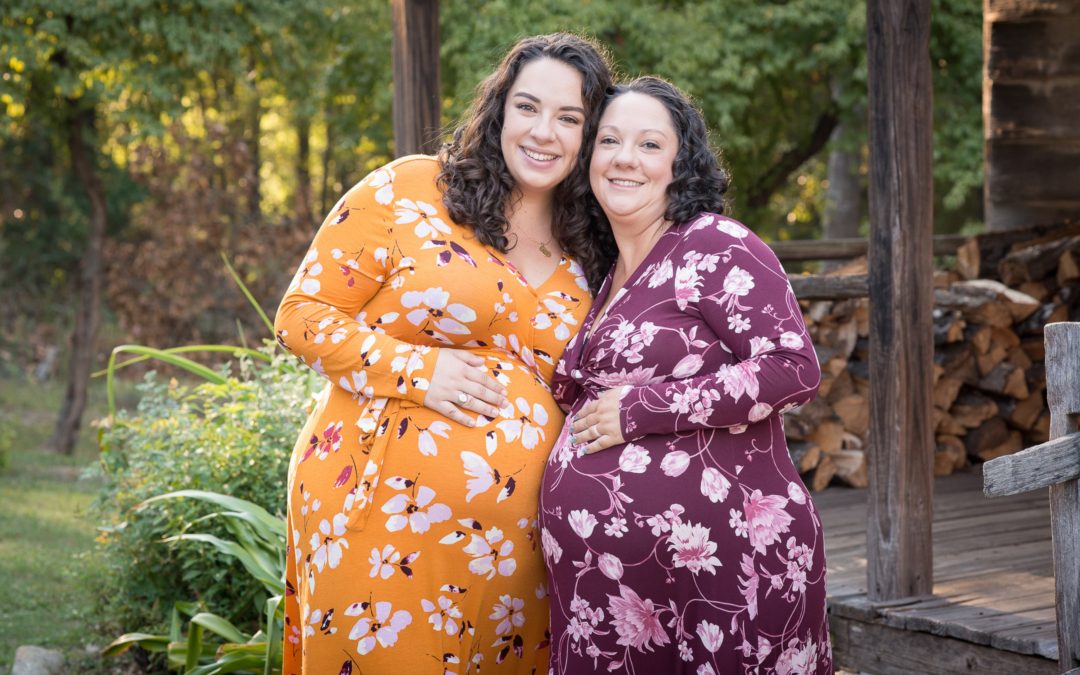 Meredith & Laura’s Sisters Maternity Session